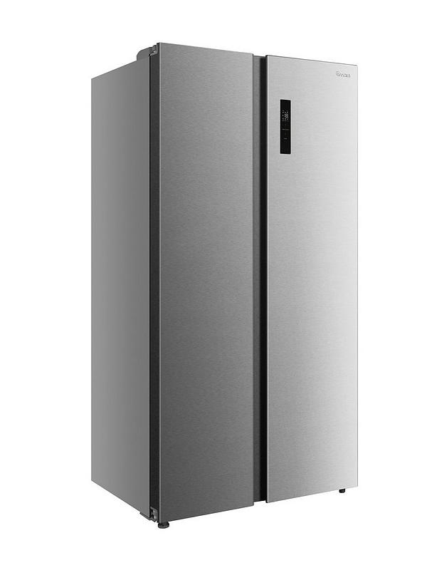 Swan SR750160I 90cm Wide Total No Frost American Style Fridge Freezer - Inox - Image 2
